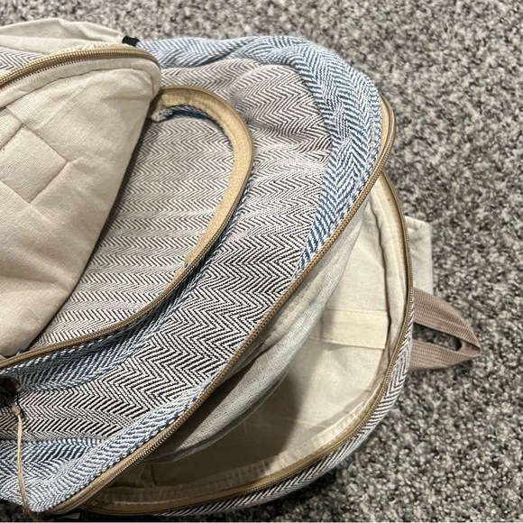 Hemp- Cotton backpack. - Picture 6 of 9